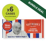 Koffmann's Les Grandes Frites (19x19mm) Bundle (6 x Cases of 4 x 2.27kg)