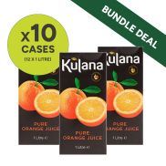 Kulana Pure Orange Juice Bundle (10 x Cases of 12 x 1 Litre)