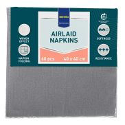 METRO Professional Airlaid Napkins Grey (40 x 40cm)