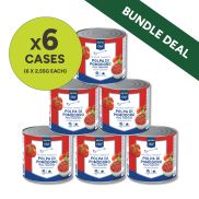 METRO Chef Chopped Tomatoes in Juice Bundle (6 x Cases of 6 x 2.55kg)