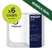 Premium Soft Toilet Roll 3ply 40’s (10x4) Bundle (6 x Cases of 40 Each )