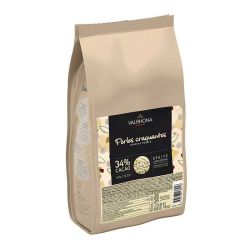 Valrhona Opalys Crunchy Pearls (34%)