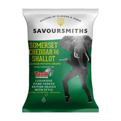 Savoursmiths Somerset Cheddar & Shallot Crisps 